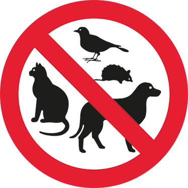 Animaux interdits